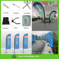 FLY outdoor beach decorative bow and teardrop flags banners